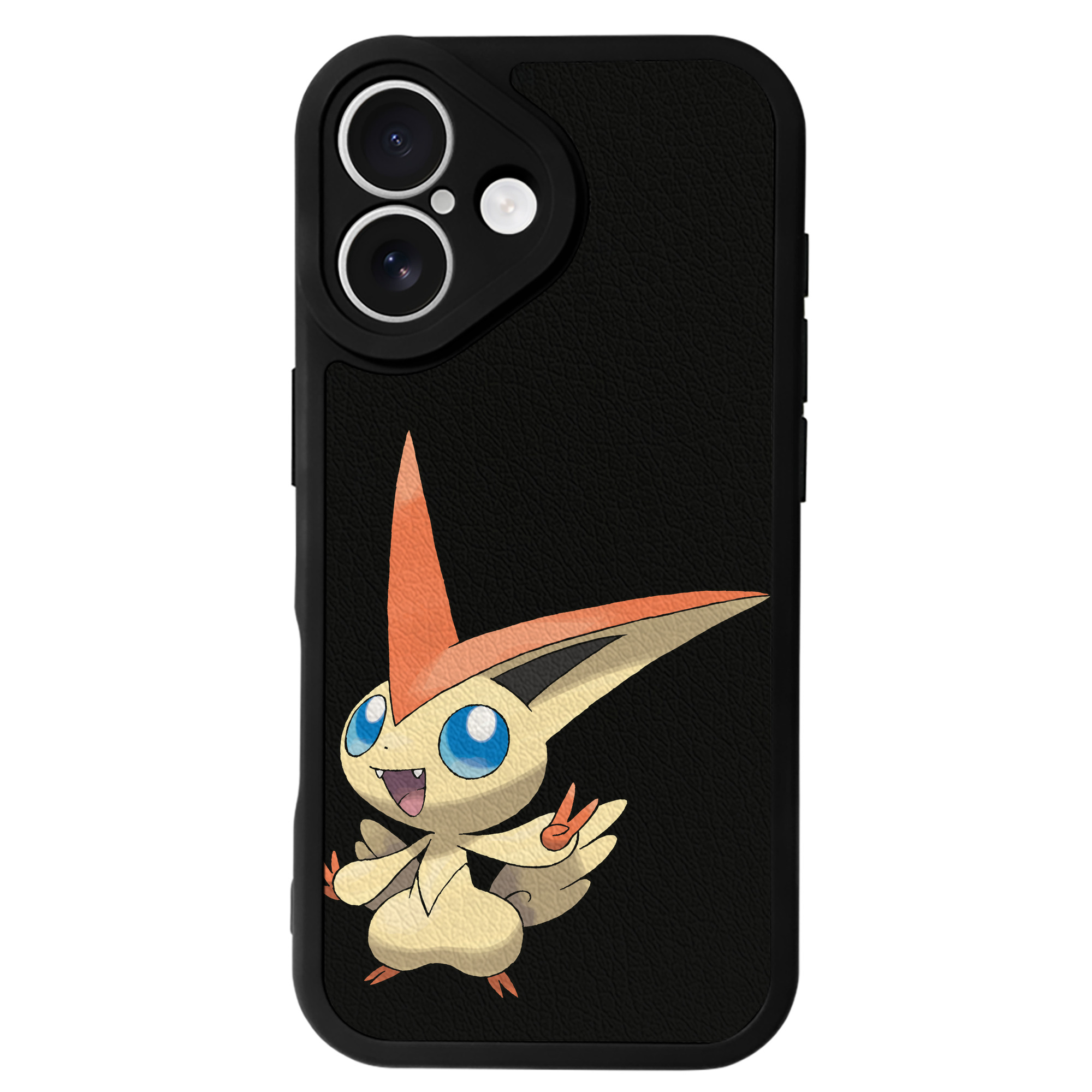 （画像用） ポケットモンスター Pokémon 【iPhone 16シリーズ対応】シリコンスマホケース（レザー調） 材質：シリコン